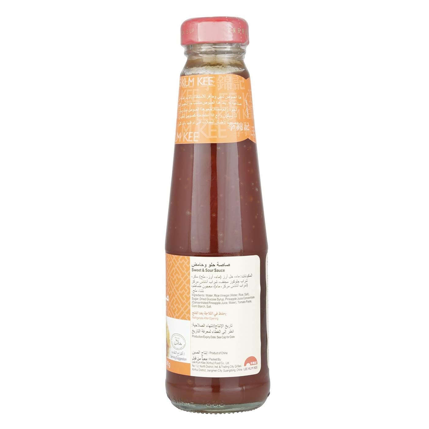 Lee Kum Kee Salsa Agridulce - 4 Paquetes de 240 gr - Total: 960 gr