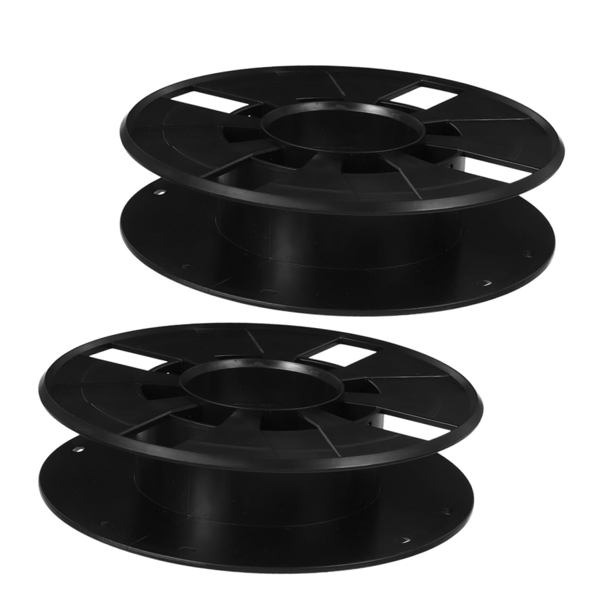 POPETPOP 2pcs Electric Cord Reels Lightweight Cable Storage Spool for Efficient Organization for Outdoor Extension Cords and Printing Use