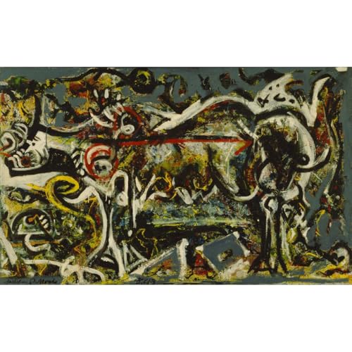 Poster Jackson Pollock The She-Wolf œuvre inspirante pour soi