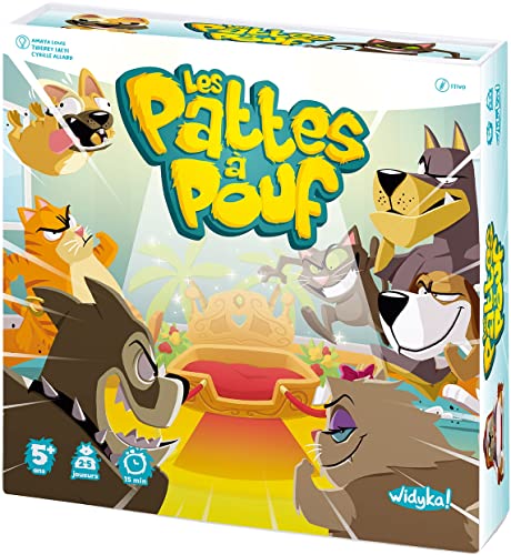 Widyka! - Les Pattes à Pouf - Brettspiel - Kartenspiel Cover
