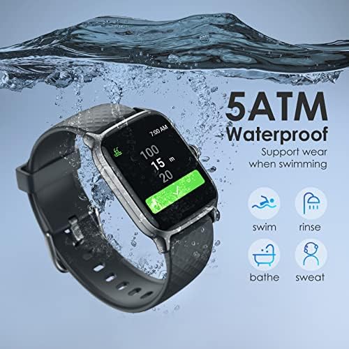 Oraimo Smart Watch, 14 Sports Modes Fitness Watches for Men and  Women,Fitness Tracker with Pedometer,5ATM Sports Watch, Smart Watches for  Men with Sleep and Heart Rate Monitor, for iOS and Android : Electronics
