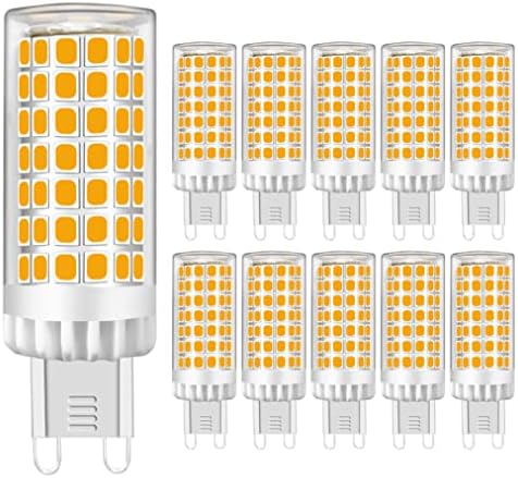 Lampadine LED G9 3.2W - 10 Pezzi, Equivalente 50W, 520 Lumen, 4000K Luce Naturale, Non Dimmerabili - Foto 3