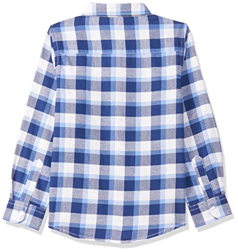 Image of Amazon Brand - Jam & Honey Boys 100% Cotton Printed Regular Fit Long Sleeve Shirt