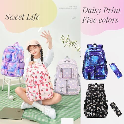 VIDOSCLA Girls Backpack Elementary Students BookBag School Bag for Kids - Image 5