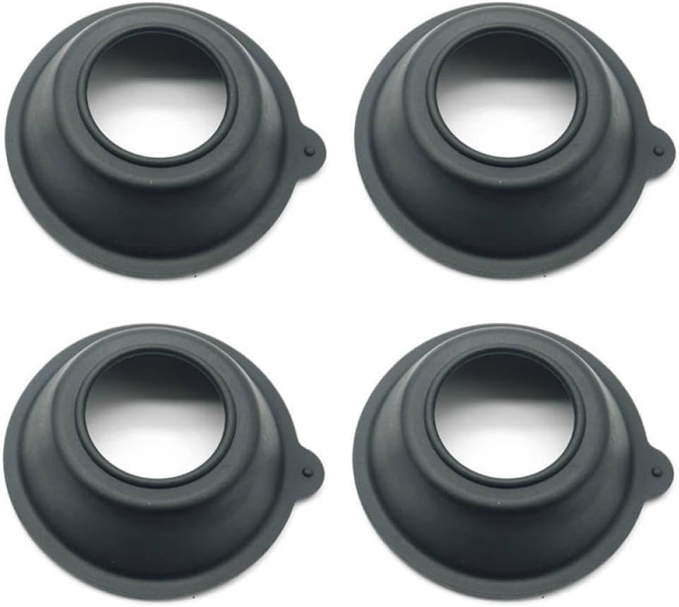 Carb Diaphragms For XV125 VIRAGO 125 1997 1998 1999 2000 2001 2002 2003 2004 Carburetor Slide Vacuum Membranes Compatible With XV125 VIRAGO(4 Diaphragms)