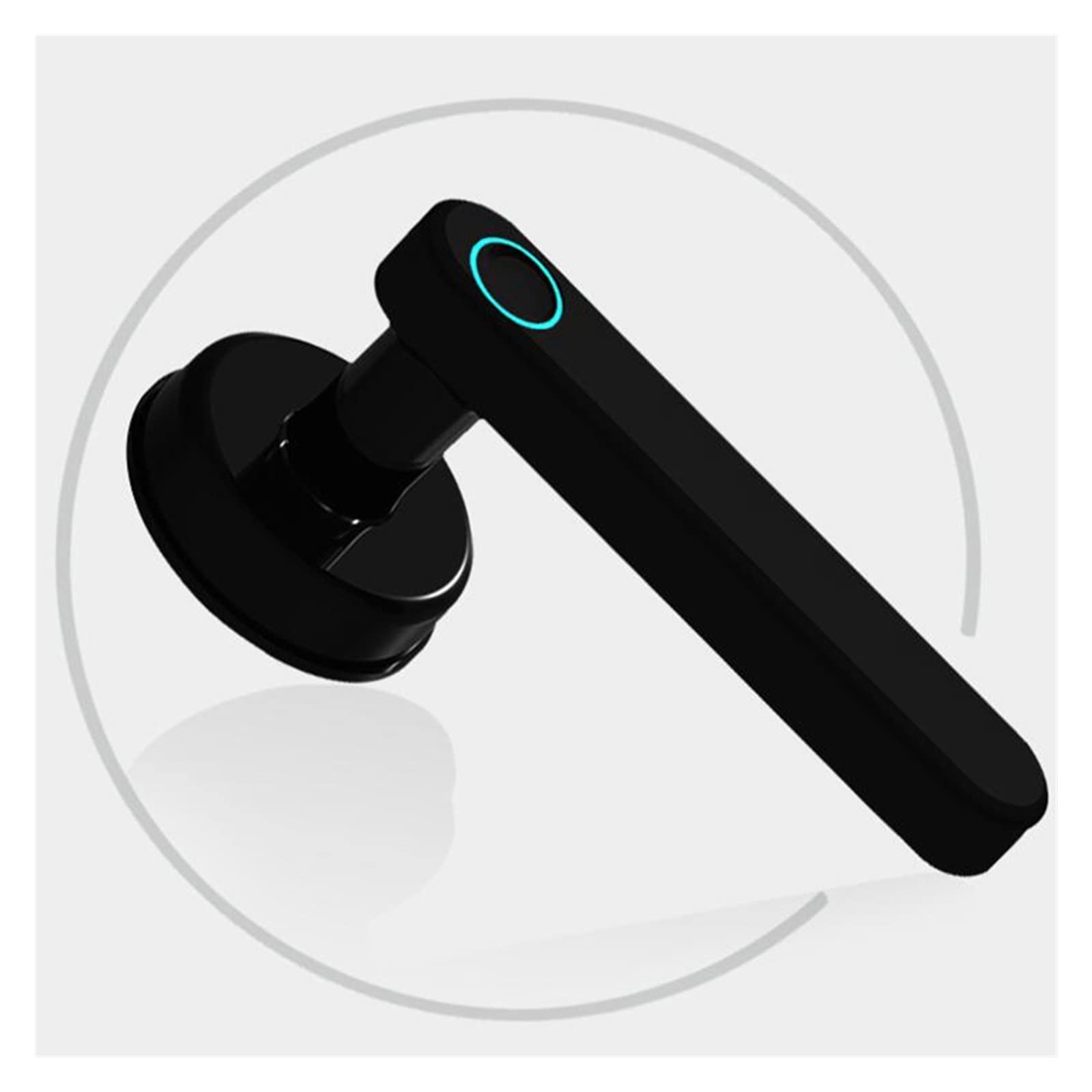 CVFRDD Smart Door Knob, Lock Smart Home Door Biometric fingerprint lock Electric Handle Wooden door Keyless Entry Door Handle(Kit3)