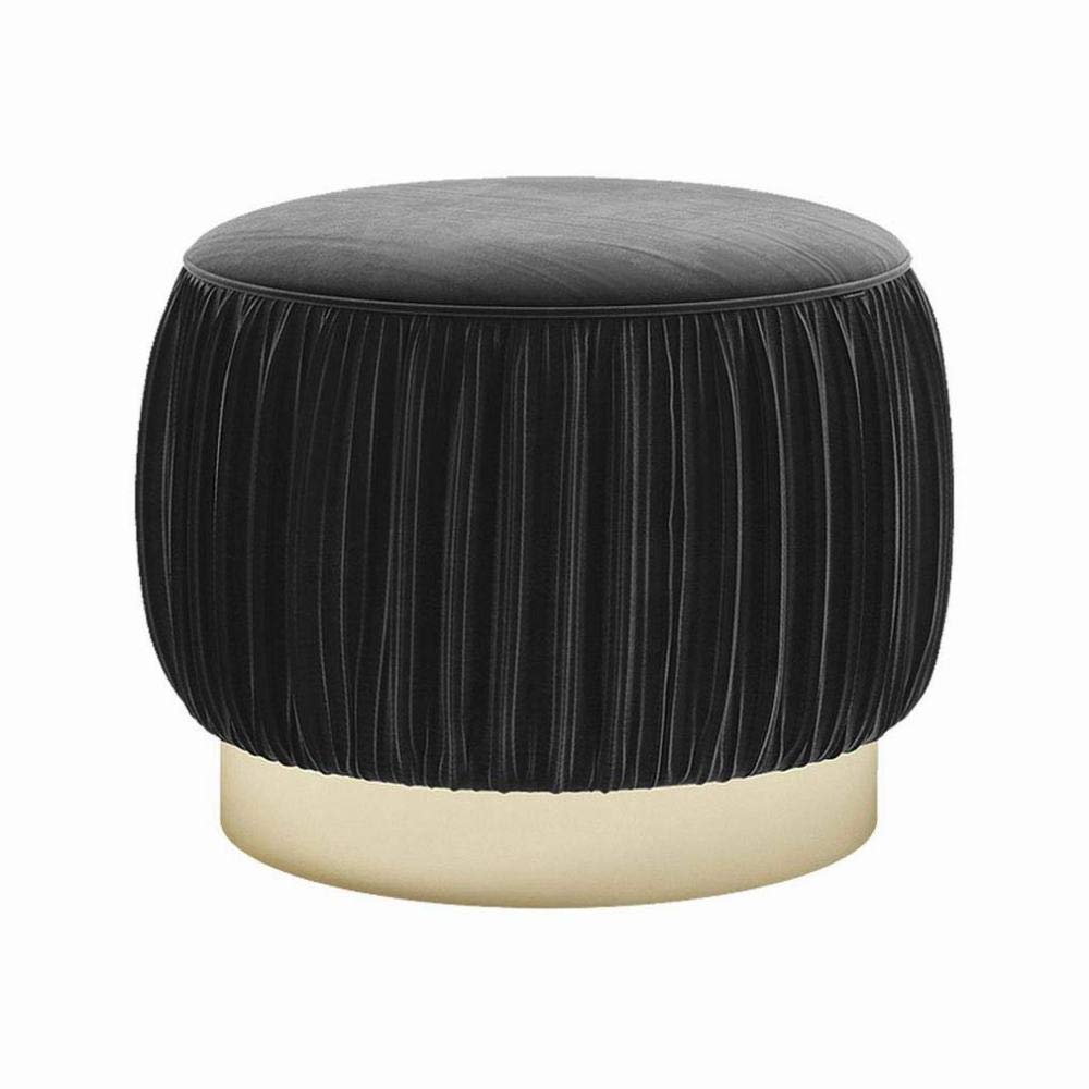 Tabouret nordique design créatif rond avec finitions soignées B
