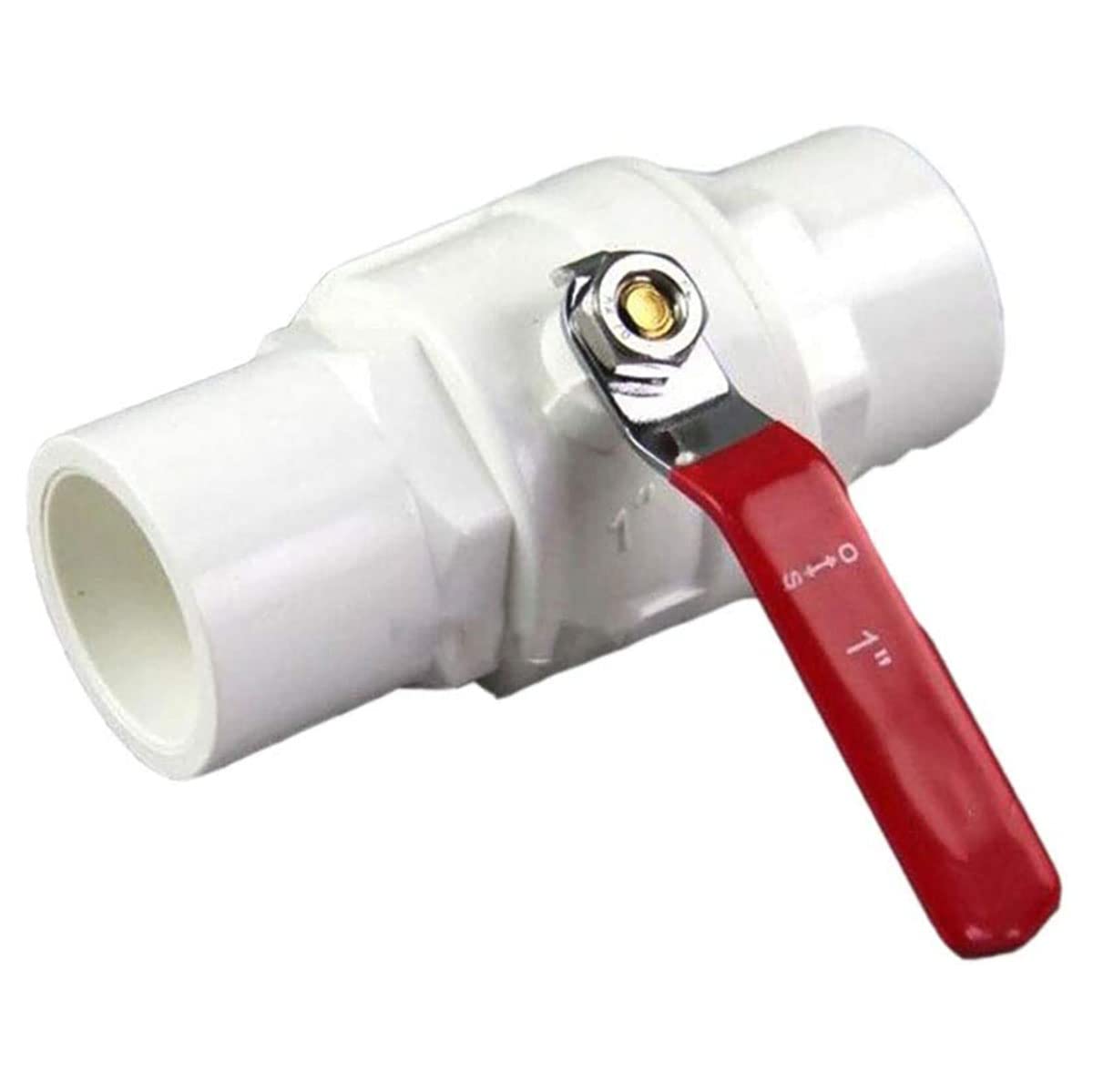 Średnica wewnętrzna 20–110 mm, dwukierunkowe końcówki ślizgowe Zawór regulatora przepływu odcinający wodę z czerwonym uchwytem(40mm)