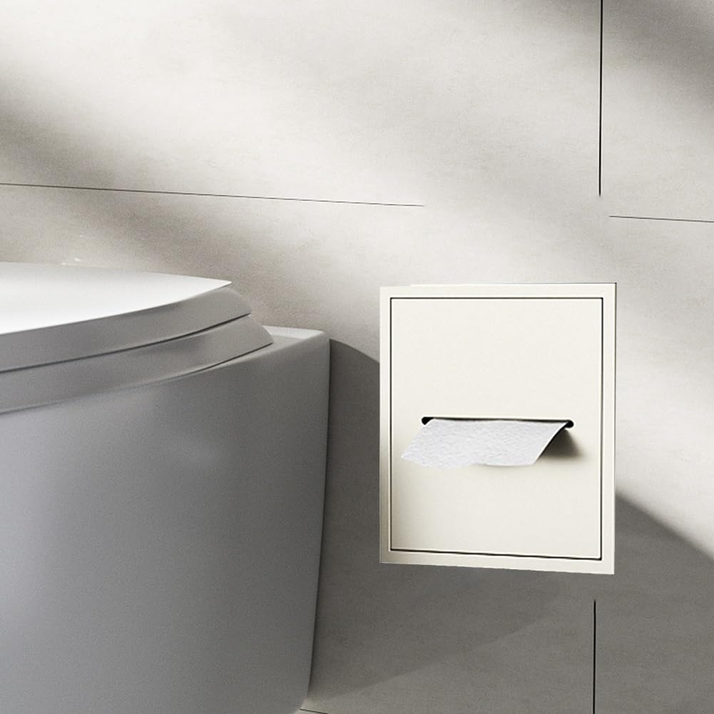 Doccia in acciaio inossidabile con porta rimovibile Mensola integrata per bagno per ambienti umidi, WC singolo verde leggero per rinnovamento della casa soluzione elegante