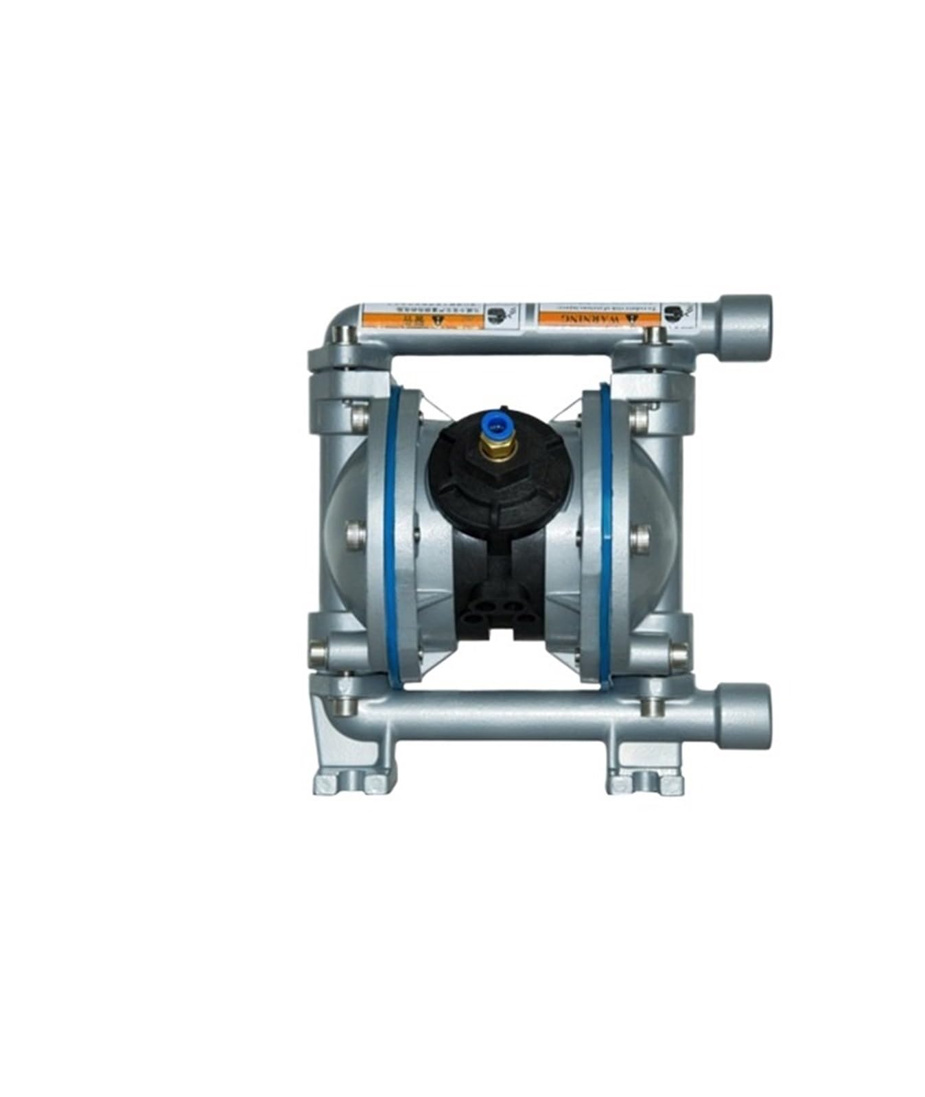 Zxzzas One Color Diaphragm Pump, Pneumatic Diaphragm Pump Qby3-15 Cast Iron Aluminum Alloy Plastic Stainless Steel Corrosion-Resistant Pressure Filtration Sewage Chemical Water Pump(Qby3-15 Aluminum Alloy)