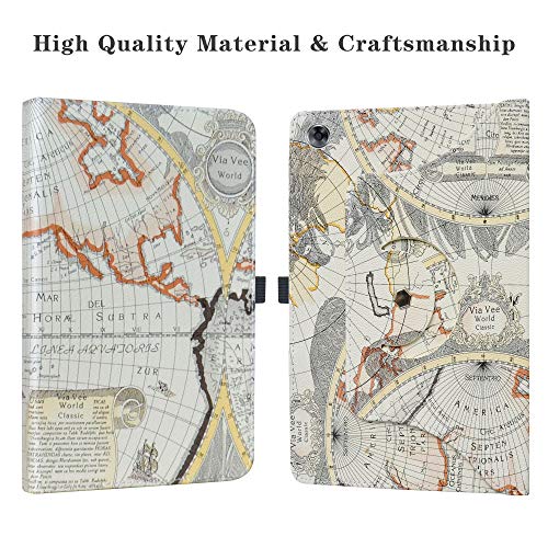 LiuShan MediaPad M5 Lite Rotante Custodia, 360