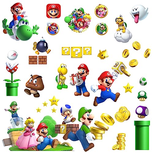Prodizainas PRINT Mario Sticker mural 3D pour chambre d'enfant