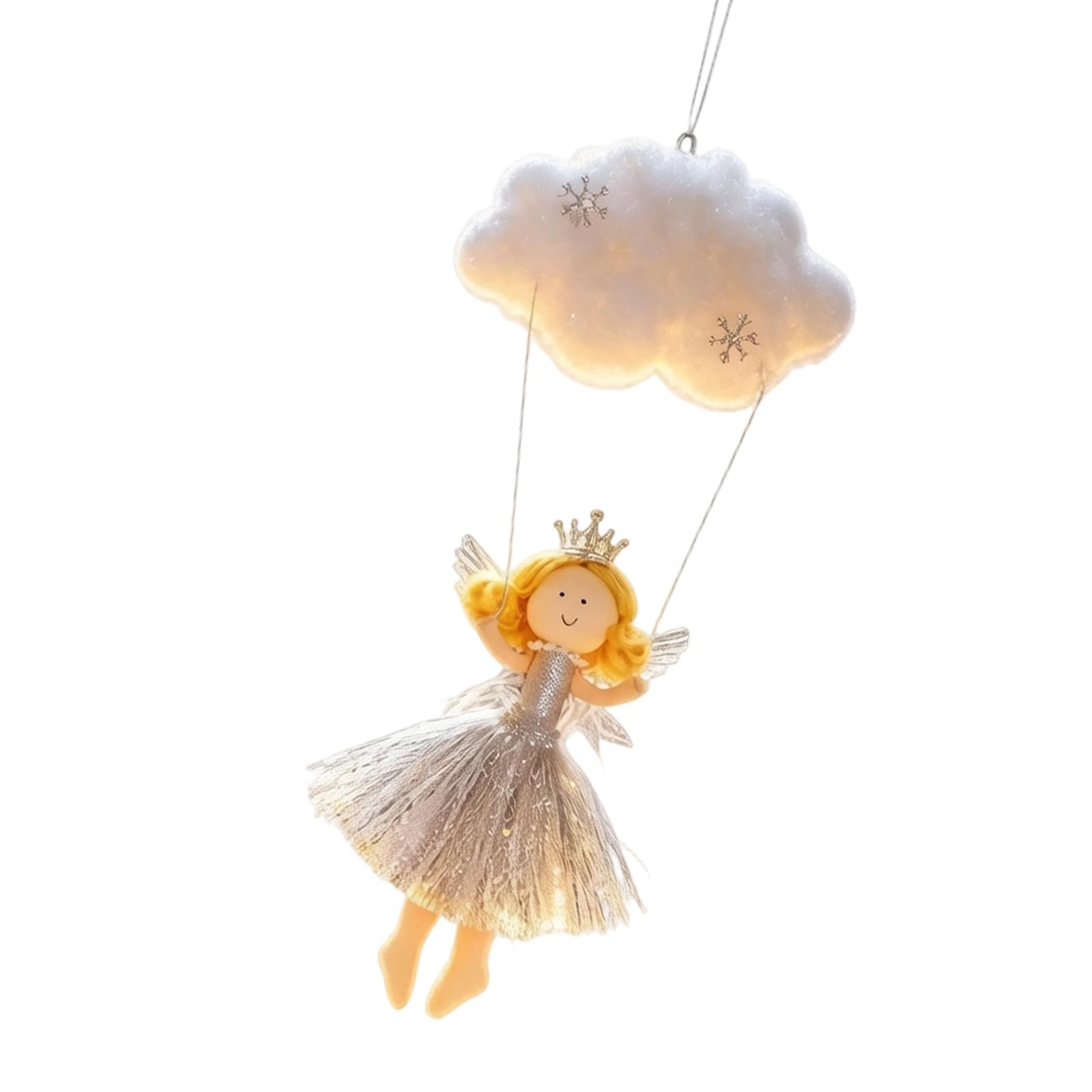 Plcpdm C Hristmas Loud Ornament Soft Fabri Holiday Decor Ready For Tree Mantel Wreath Winter Home Display Seasonal Pendant Ready For Display Design