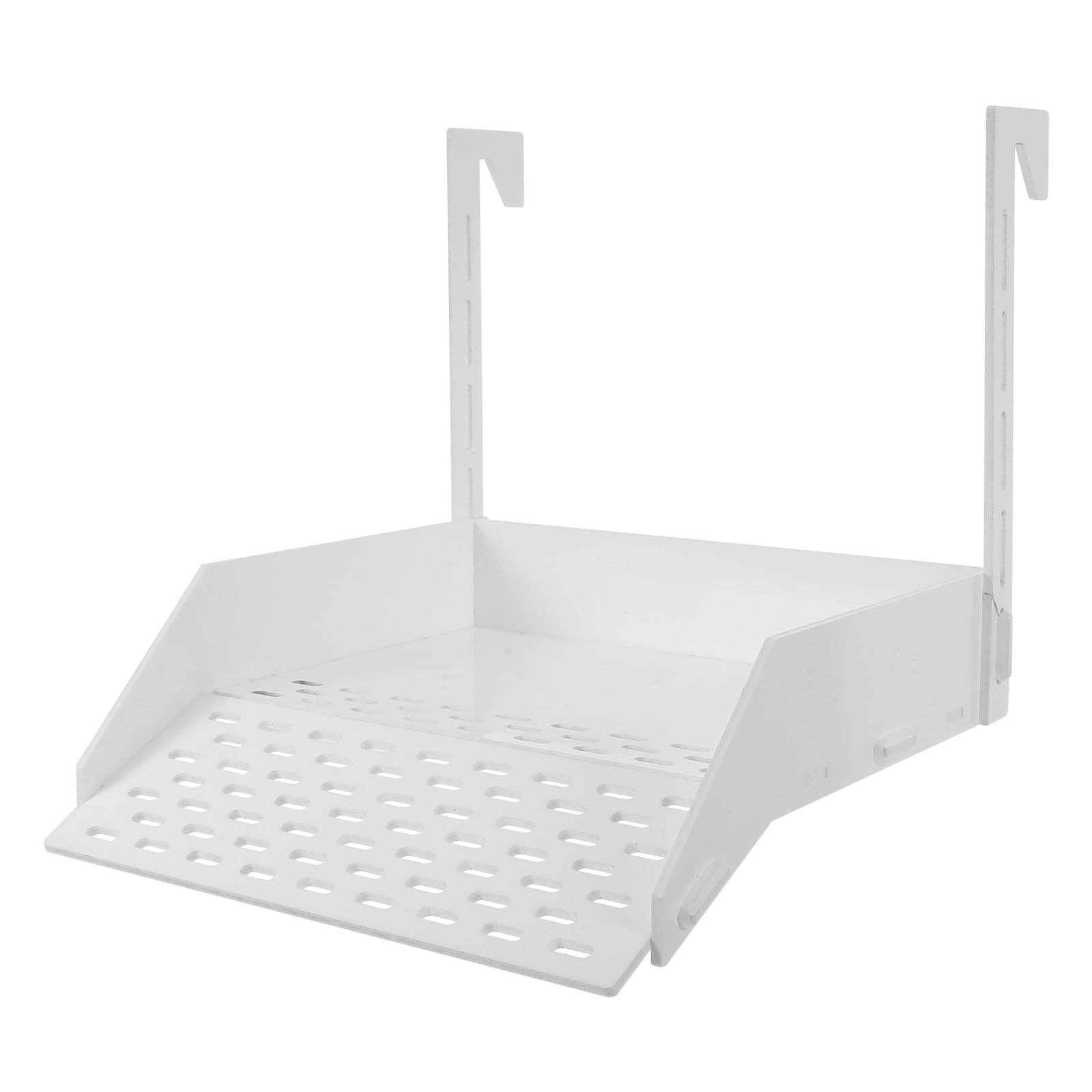 COMPUKAS Hanging Turtle Basking Platform with Ramp Acrylic Material with Wide Compatibility Adjustable Height Hanging Design for Turtle and Aquarium for Tortoise