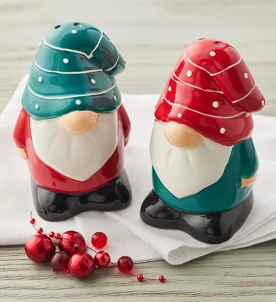 Gnome SaltPepper Shakers, Kitchen Gifts, Home Decor