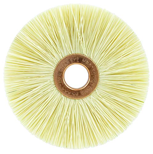 Image of Weiler 17453 3 inch Small Diameter Tampico Wheel Brush, 1 /2 inch Arbor Hole, Made in the USA (Pack of 10)