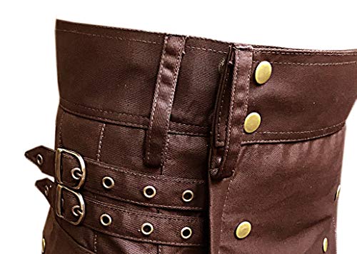 McWilliams Black Deluxe Modern Leather Straps Utility Kilt4