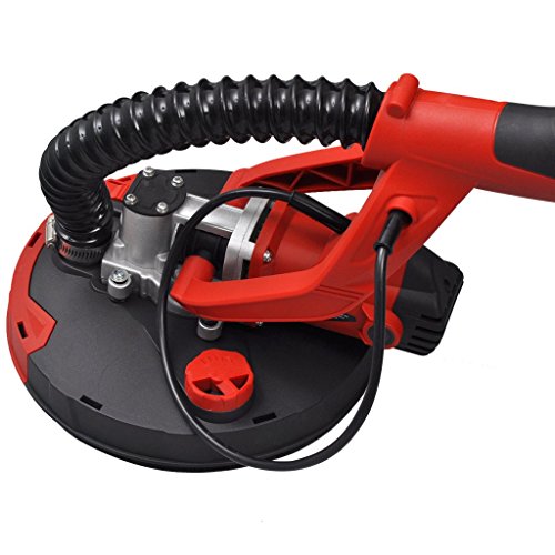 Festnight Lange hals schuurmachine rood 750 W droogschuurmachine wandschuurmachine toerental 800-1750 rpm - Afbeelding 5