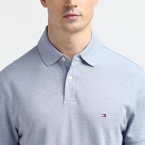 Image of Tommy Hilfiger Men's Cotton Regular Fit Polo T-Shirt