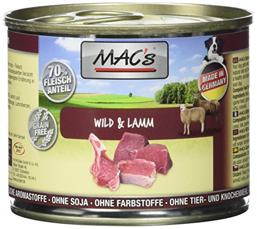 Mac's Wild & Lamm, 6er Pack (6 x 200 g)