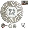 Indestructible Angle Grinding Wheel Multitool Electroplated Diamond 4 1/2 Inch Plus+ Drill Cutting Metal Cutter Discs 4.5 Cut Off Power Angle Grinder Blades 4 1 2 5 Cutoff Tool Attachments (4.5in)