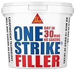 Sika One Strike Multi-Purpose Ready To Use Filler, White, 1 Litre