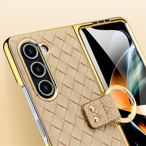 Coque Samsung Z Fold 5 rose antichoc pour éviter les rayures d'écran