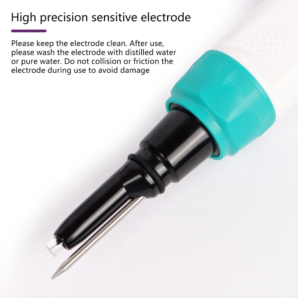 2 in 1 Multifunctional Soil Tester Temperature ORP Meter Digital Gardening Tool