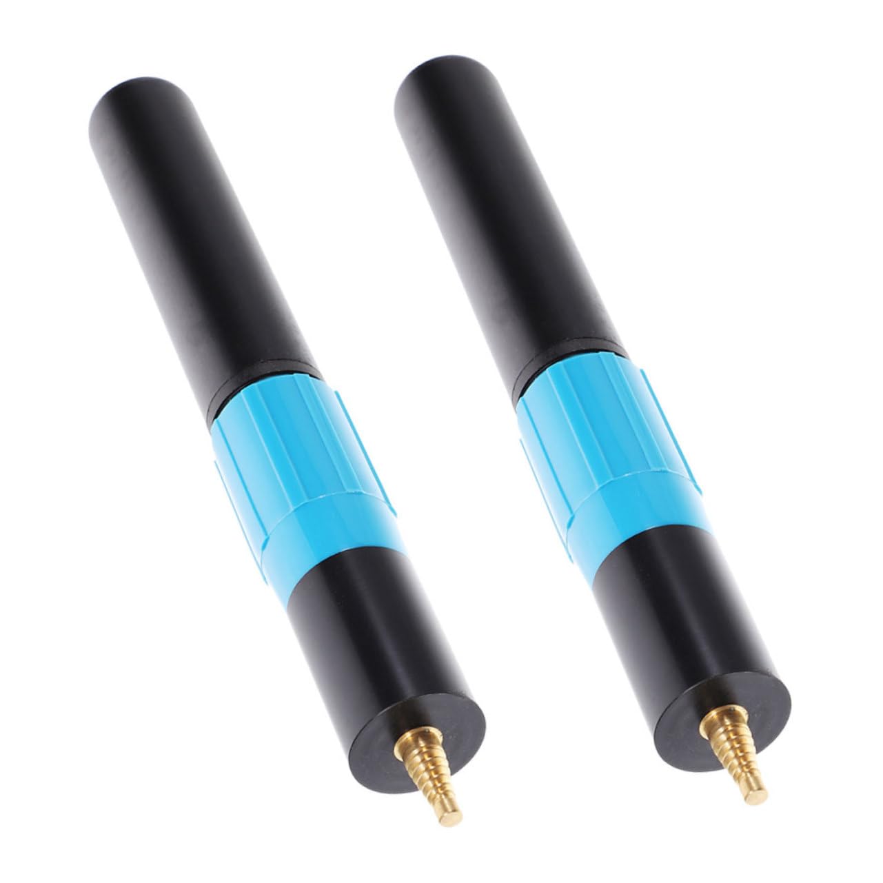 BRIGHTFUFU 2pcs Billiard Extender for Snooker Players Pool Stick Extension Enhanced Grip and Design
