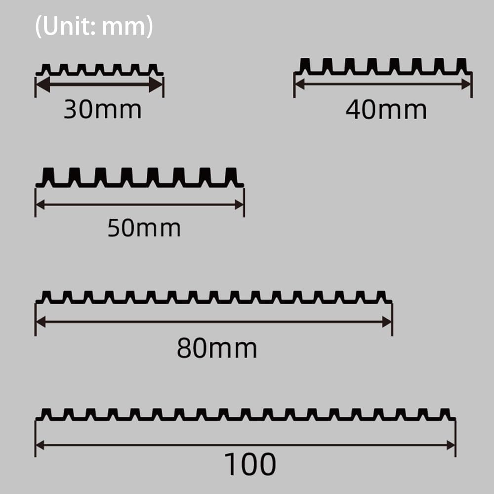 Tiras Antideslizantes for Peldaños De Escaleras Metálicas, Aptas for Interior Y Exterior.(Grey,W80mm)