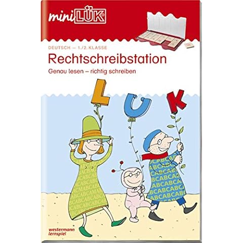 miniLÜK - Rechtschreibstation 1. / 2. Klasse: Rechtschreibstation: genau lesen - richtig schreiben 1./2. Klasse Cover