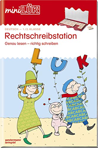 miniLÜK: Rechtschreibstation: genau lesen - richtig schreiben 1./2. Klasse