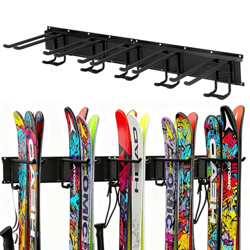 xozeooeu 10-Pair Heavy Duty Rack