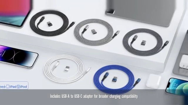 Amazon.com: Basesailor iPhone 14 13 Pro Max Charger Cable 10FT,USB