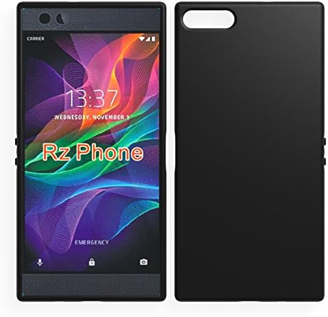 For Razer Phone Cases Skin – Black Gel Ultra Soft Back Razer case Phone Skin Lightweight Protective Slim Case Cover Skin