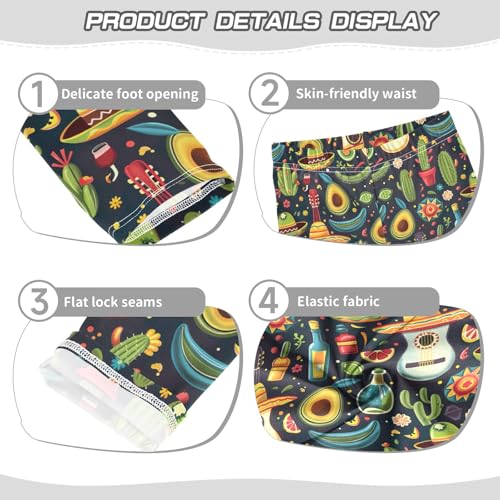 CHIFIGNO Colorful Helicopter Leggings for Teen Girls Soft Comfortable Kids Leggings in 4T Leggings Ankle Length3