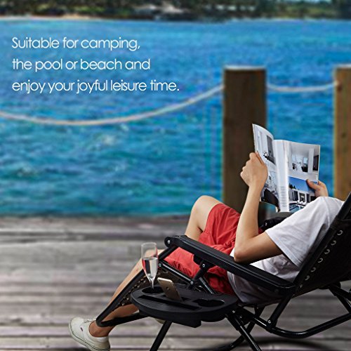 YIJU Suporte para Copos de Bandeja para Cadeira de Encaixe 2x para Cadeira E Salão de Lazer 1#