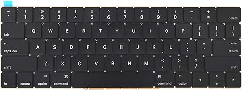 Miniatura 2 de Nuevo teclado de diseño de EE. UU. para MacBook Pro 13 "pulgadas A1706 y para MacBook Pro 15 pulgadas A1707 Touch Bar finales de 2016 mediados de