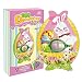 ORIENTAL CHERRY Easter Eggs Decorator Kit - Includes Bunny Egg Spinner Machine and 8 Coloring Markers - NO Dyes
