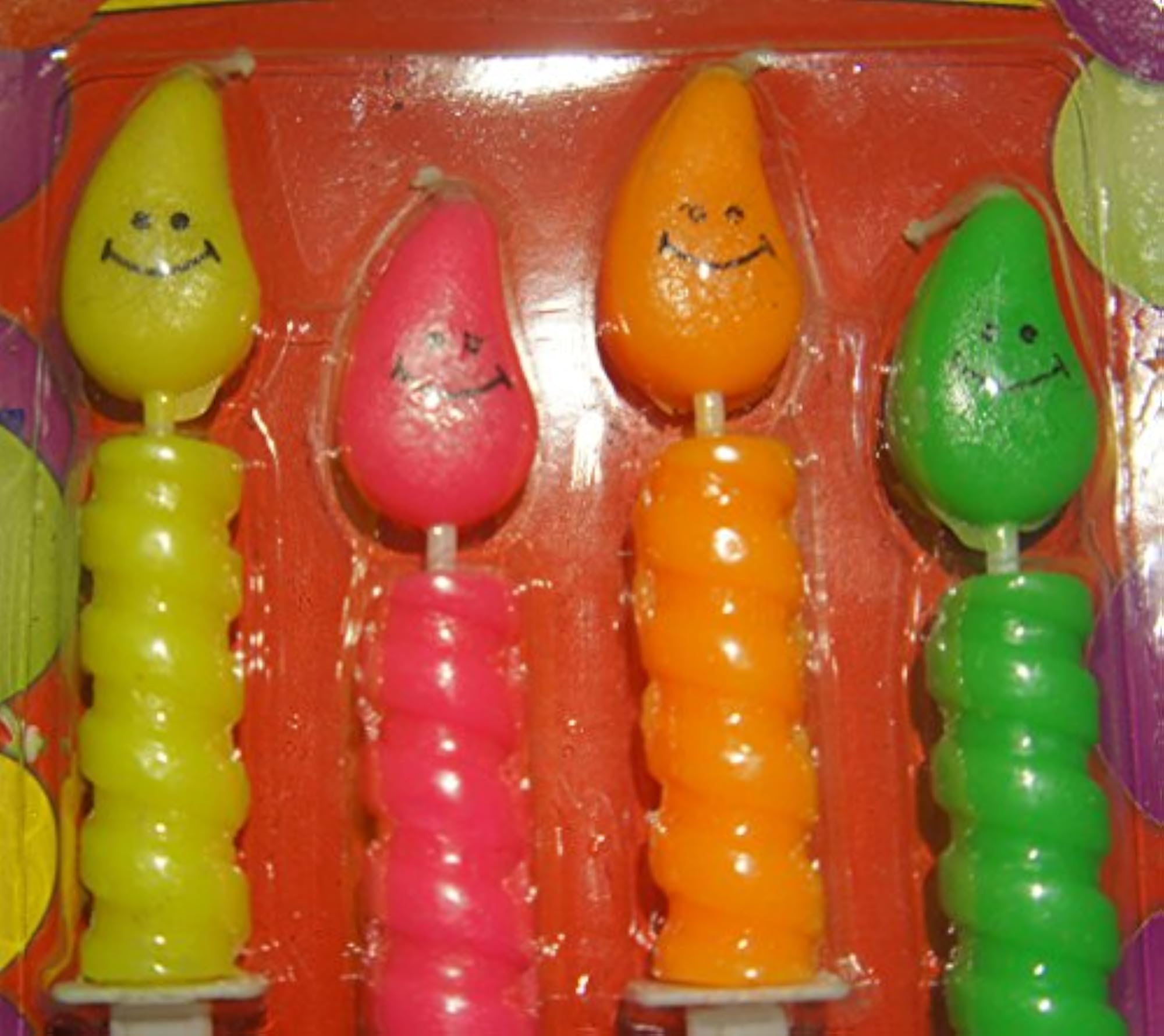 Smiling Party Candle, Fun Decor