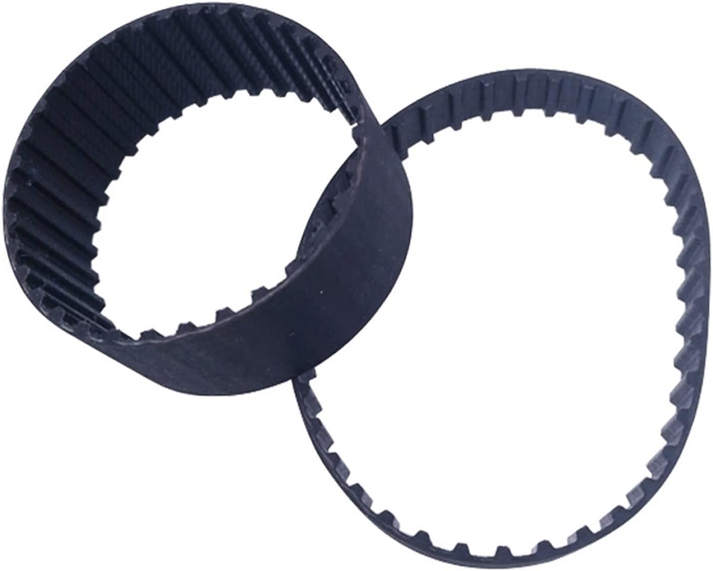 2 Pcs T5 Timing Belts, Model T5-380/390/400/420/435/450 Rubber Belt Transmission Belt Width 10/15/20/25/30/35/40/45/50mm (Length : T5X380-76T, Width : 50mm)