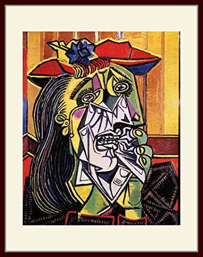 Amazon Co Jp ピカソ 泣く女 プリキャンバス複製画 額付き デッサン額 大衣サイズ セピア色 ホーム キッチン Amazon Co Jp ピカソ 泣く女 プリキャンバス複製画 額付き デッサン額 大衣サイズ セピア色 ホーム キッチン