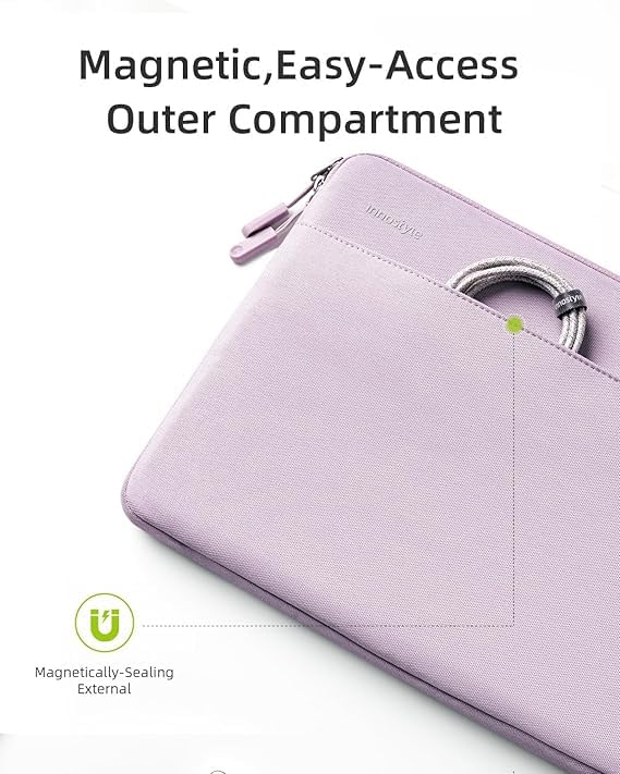 Image of innostyle OmniProtect Slim Laptop Sleeve, Lavender, 13inch