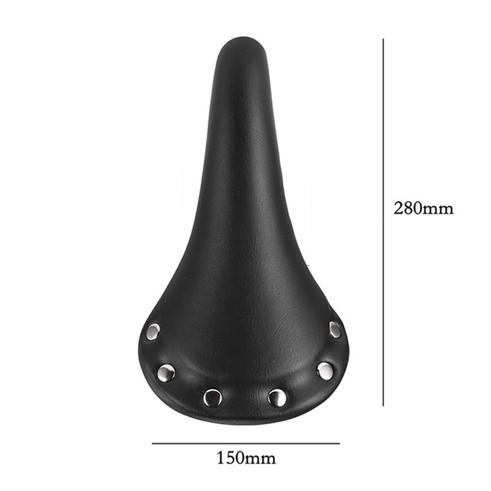 Fahrradsattel,Fahrrad Sattel Fahrradsattel PU. Leder MTB Rennrad Rivet Sitzkissen einzelne Geschwindigkeit Fahrrad braun Blauer Sattelabdeckung
