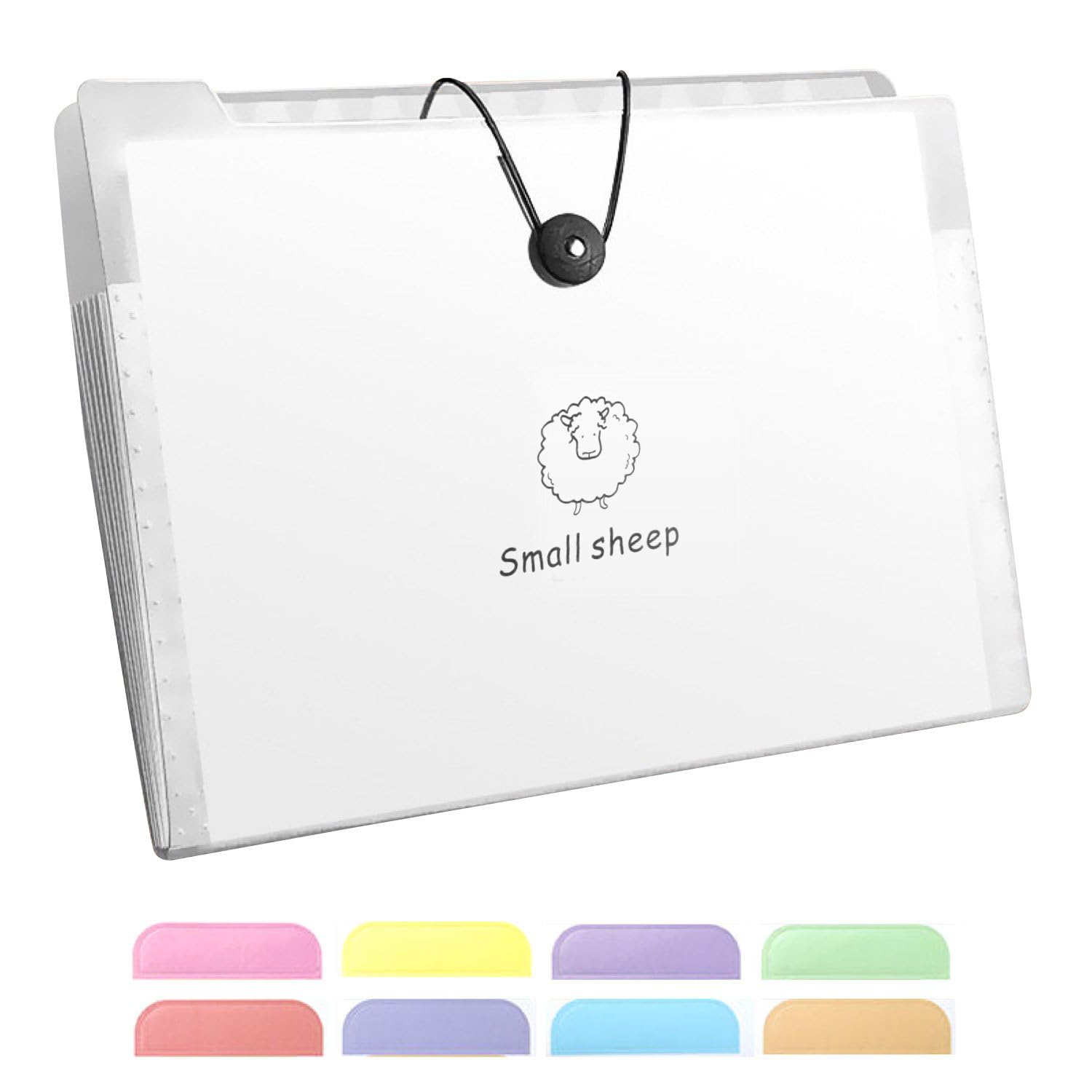 Amazon | ドキュメントファイル A4 8仕切り 2本セット 蛇腹 ファイル