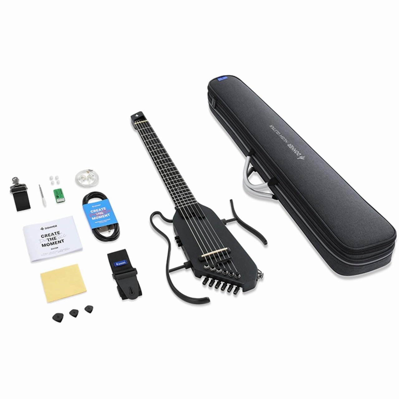 Amazon | Donner HUSH-C スタンド付きセット サンバースト エレガット