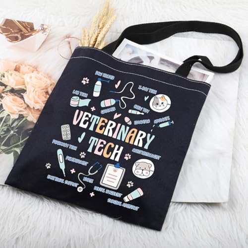 TIIMG Veterinary Tech Gift Veterinarian Tote Bag Vet Med Gift Veterinarian Graduation Gift3