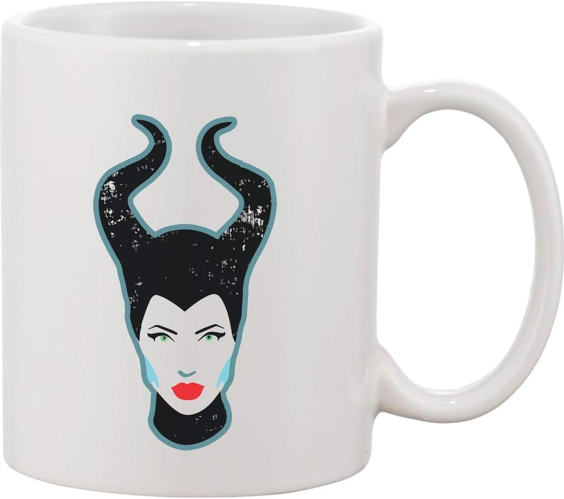 Taza de cerámica Stella con la cara del mal