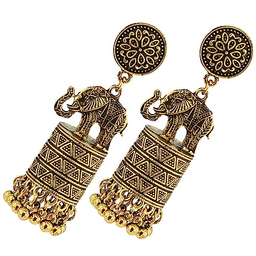 DEARMAMY 1 Par De Pendientes De Elefante Pendientes De Moda Pendientes Estéticos Pendientes De Niña Pendientes De Moda Pendientes De Pendientes Personalizados Pendientes