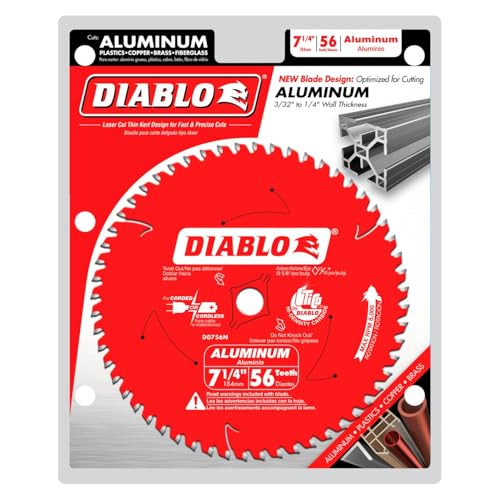 Image of Diablo Saw Blade - 7-1 /4 inch Diameter, 56 TCG Teeth, 5 /8 inch Arbor